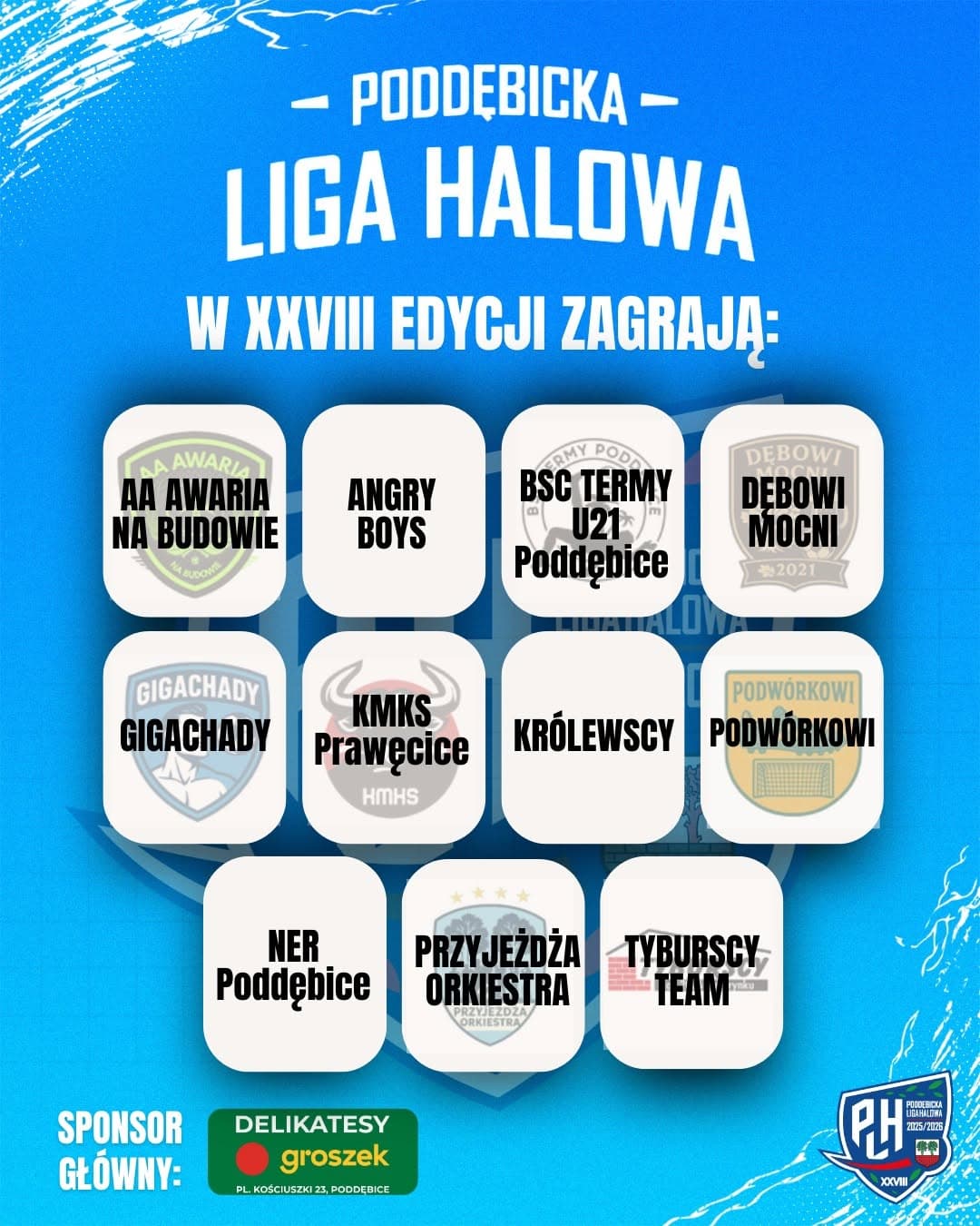 Drużyny PLH 2025/2026 — PLH 2025/2026
